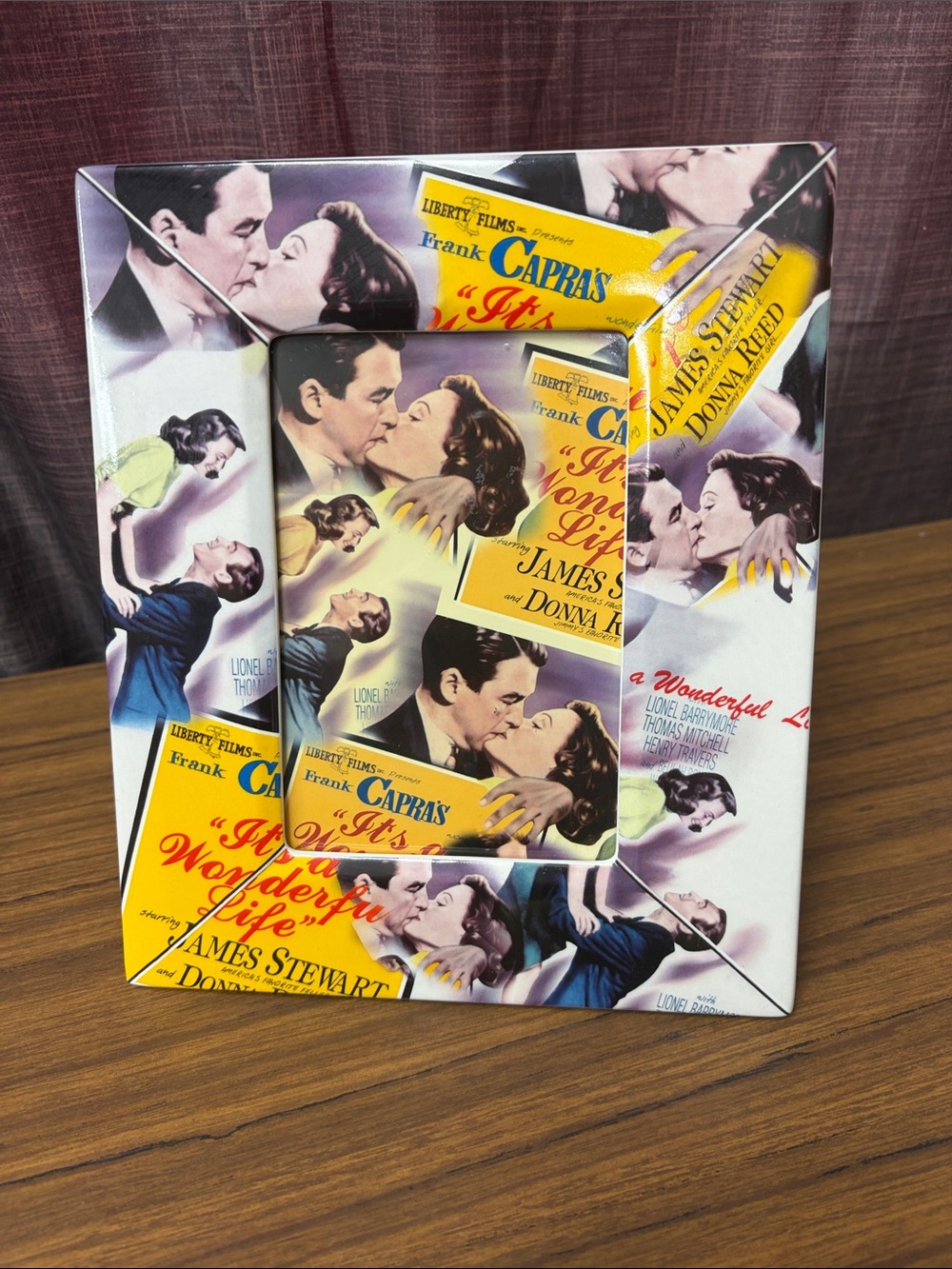 Vintage 2004 “It’s a Wonderful Life” 4x6 Photo Frame by Dave Grossman Creations - Picture 2 of 11